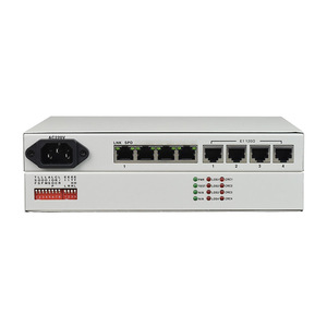 Hiệu suất cao <span class=keywords><strong>4E1</strong></span> FE giao diện chuyển đổi 4 cổng nhanh <span class=keywords><strong>Ethernet</strong></span> để E1 chuyển đổi - Product Image 2