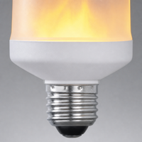 Ampoule LED à effet de flamme E26 E27 B22 2W 1500K 1800K, lampe à effet de flamme vacillante pour lanterne, applique murale, décoration de la maison