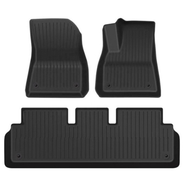 Tesla Accessories TPE Material 3D Design Floor Mats for Model 3 2017-2023 Cars