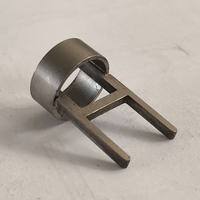 Support de fixation en acier inoxydable usiné CNC, composant industriel de précision
