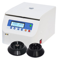 Centrífuga de Sobremesa con Motor sin Escobillas de Alta Velocidad, Ajuste de Velocidad 16500 RPM 31554xg, Pantalla LCD, Portátil