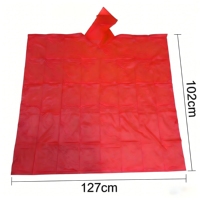 Poncho de pluie réutilisable en PVC pour adultes, imperméable pour promotion, couleur OEM, logo personnalisé, équipement de pluie pour hommes et femmes
