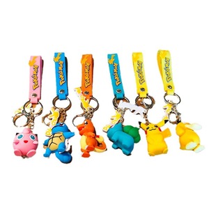 Llavero de silicona con diseño de Pikachu, estilo caricatura, para <span class=keywords><strong>mochila</strong></span> o coche, accesorio creativo. - Product Image 5
