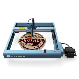 Graveur laser <span class=keywords><strong>CNC</strong></span> SCULPFUN SF-A9 20W, <span class=keywords><strong>machine</strong></span> de gravure laser DIY pour logos sur métaux - Product Image 1