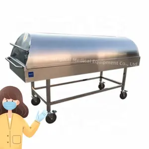 รถเข็นศพมีฝาปิดทำจากสแตนเลส304 - Product Image 1