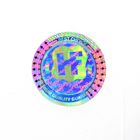 Impression de logo personnalisé 3d hologramme autocollant étiquette holographique de sécurité