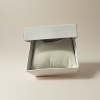 Boîte à bijoux en carton rigide pour montre et bracelet, suite de coffrets de présentation visuelle haut de gamme, estampillée signature, au design architectural moderne