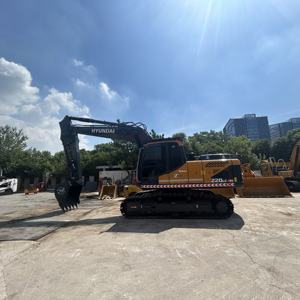 Excavadoras de orugas usadas Hyundai 220lc-9s, excavadora de segunda mano 20t 220lc en Shanghai - Product Image 2