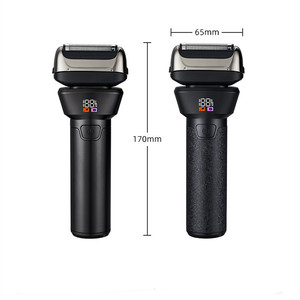 Afeitadora Eléctrica de Lámina Metálica IPX7, Recortadora Facial Profesional de Alta Velocidad, Maquinilla de Afeitar Eléctrica Inalámbrica para Hombres, Kit de Aseo para Barba - Product Image 4