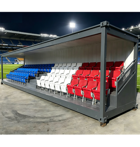 20ft 40ft Heavy Duty Container Grandstand Weather Resistant Tribune Bleachers for Outdoor Sports Events - Product Image 5