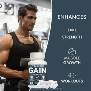 Meilleur résultat Nouveau produit 100% Poudre d'extrait de plantes naturelles pures Capsules de prise de poids de marque privée pour adultes adultes-Gain de poids - Product Image 4