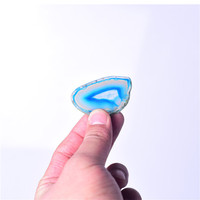 Nouvelle arrivée cristal de guérison tranche d'agate colorée pour la décoration intérieure