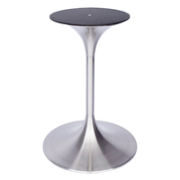 Pieds de pied de table de trompette Base de table de tulipe Jambe de meuble contemporain Acier inoxydable/fer à manger Métal Fer personnalisé OEM Restaurant