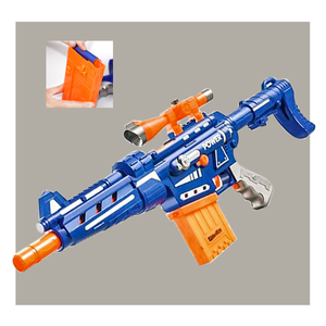 Vente transfrontalière chaude <span class=keywords><strong>pistolet</strong></span> à balles souples électrique jouet <span class=keywords><strong>pistolet</strong></span> automatique ventouse mousse EVA éponge balle bloquant l'espace plastique - Product Image 6
