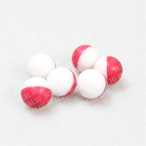 Boules de peinture multicolores en poudre de bentonite de calcium pour tir, 0,68/0,5/0,43 - Product Image 2