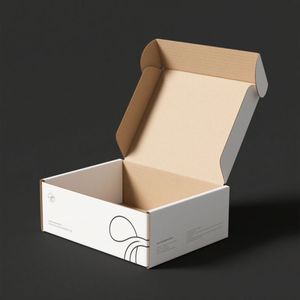 Custom katady Brand Wholesale Corrugated Paper Dress <b>Box</b> Matte Embossed Printing Recycled Materials Guangdong Origin - Product Image 5