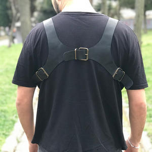 ซองปืนหนังแบบใหม่สไตล์เรโทรสำหรับพกใต้รักแร้และไหล่ เหมาะสำหรับการล่าสัตว์กลางแจ้ง ซองปืนอเนกประสงค์แบบซ่อน - Product Image 3