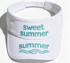 Casquette de soleil unisexe personnalisée pour le sport, la pêche, le cyclisme, la course à pied, avec broderie intégrale, idéale pour l'été et la plage - Product Image 1