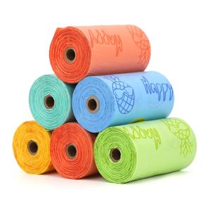 Bolsa de basura ecológica compostable biodegradable para perros, bolsa de basura para mascotas EN13432/TUV OK, bolsa de basura reciclable compostable - Product Image 1