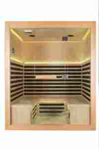 Saunas de Hemlock para 5 Personas V Health, Sauna de Infrarrojos Lejanos con Salida de Fábrica - Product Image 2