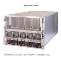Kustomisasi untuk GPU SYS-821GE-TNHR 8U Rackmount Prosesor AMD Ganda Generasi ke-5 dan ke-4 Tersedia
