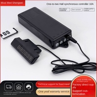 Motor de engranaje de alta potencia de 12V/24V CC con varilla de empuje eléctrica de control remoto inalámbrico y controlador síncrono Hall