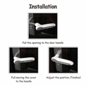 Copri Maniglie in Silicone Probebi, Protezione Antiustione per Maniglie e Pomelli delle Porte, Cuscinetto Protettivo Contro Ustioni e Freddo - Product Image 4