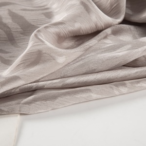 Kain Syal <span class=keywords><strong>Chiffon</strong></span> Jacquard Satin Poliester 100% Layanan OEM/Kustom - Product Image 4