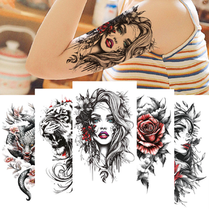 สติ๊กเกอร์แทททูลายสัตว์ชั่วคราว ปี 2025 ลายผีเสื้อ ขายส่งหรือสั่งทำได้ ลายสัตว์สีสันสดใสสำหรับติดแขนและ<span class=keywords><strong>หลัง</strong></span> - Product Image 1