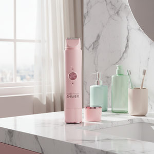 Rasoir électrique pour les parties intimes, <span class=keywords><strong>tondeuse</strong></span> pour les poils pubiens masculins et féminins, rasoir universel pour les aisselles, avec rasoir 2 en 1, boule de rasage, bikini - Product Image 2