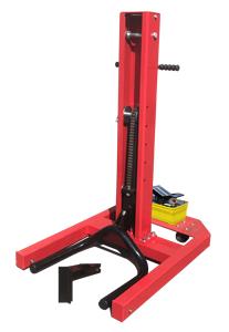 3000LB पोर्टेबल सिंगल पोस्ट कार लिफ्ट एक सिलेंडर हाइड्रोलिक लिफ्ट एक कॉलम 1 पोस्ट वाहन लिफ्टर कार लिफ्टिंग उपकरण - Product Image 2