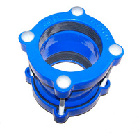 Raccord universel Flexible DI en fonte Ductile pour tuyau en PVC