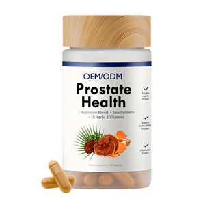 90 كبسولة مكمل دعم صحة البروستاتا مع السيلينيوم والزنك والمغنيسيوم وفيتامين C للكبار المكملات العشبية - Product Image 1