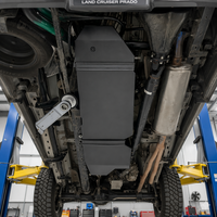 Réservoir de carburant avec pompe pour Toyota Land Cruiser Prado 120, réservoir diesel auxiliaire longue portée en aluminium, 4x4, Dune Bashing, SUV désertique