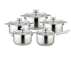 Utensilios de cocina de acero inoxidable, juego de olla - Product Image 1