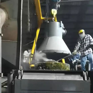 Fours industriels Four à induction électrique à fréquence intermédiaire pour la fusion du fer et de l'acier personnalisé en gros - Product Image 6