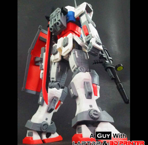 Moldes Impresos en <span class=keywords><strong>3D</strong></span> Personalizables de <span class=keywords><strong>GUNDAM</strong></span> para Personalizar tu Propio Modelo de <span class=keywords><strong>Gundam</strong></span> - Product Image 2
