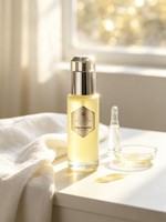 Lotion à la niacinamide et au filtrat de fermentation de Saccharomyces - Texture soyeuse émulsifiante instantanée, film protecteur pour la peau