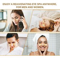 Patchs Hydrogel pour les Yeux au Concombre Doré OEM/ODM Hydratants Anti-Rides Anti-Poches à l'Acide Hyaluronique 60 Paires Masque Yeux au Collagène