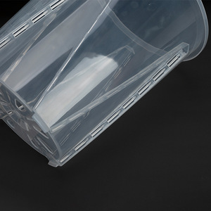 18cm <span class=keywords><strong>2022</strong></span> Phalaenopsis Contrôle <span class=keywords><strong>des</strong></span> Racines Pot de Fleur Transparent Respirant Plastique Semis Tasse pour Orchidée - Product Image 2