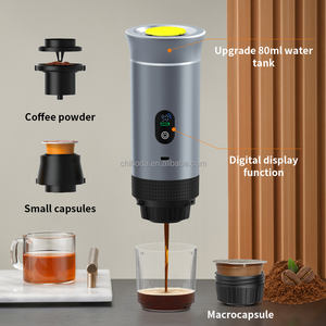 ポータブル半自動80MLエコフレンドリーエスプレッソマシン20バール圧力車載/RV対応旅行用コーヒーメーカー家庭用 - Product Image 2