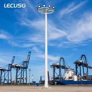 18m 25m 30m High Mast <b>Flood</b> <b>Light</b> Pole Football Led Stadium Lighting Stadium <b>Light</b> Poles - Product Image 1