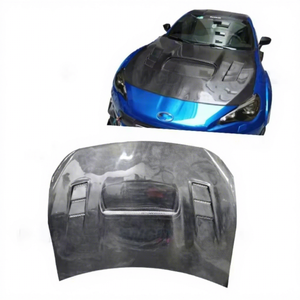 Cofano in Vera Fibra di Carbonio Stile WRC con Prese d'Aria per Toyota 86 FT86 Scion FRS Subaru BRZ 2012-2019, Copertura Anteriore del Motore - Product Image 1
