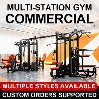 Équipement de musculation professionnel, machine à crossover à 8 stations pour la musculation et le fitness