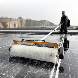 Brosses de lavage à perche télescopique X5 de 11,5 m, <span class=keywords><strong>brosse</strong></span> <span class=keywords><strong>rotative</strong></span> pour le nettoyage des panneaux solaires sur les toits - Product Image 3