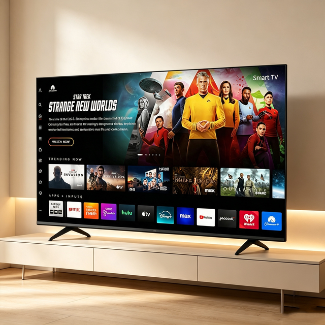 22 Inch IPS Smart LED TV Android Operating System Built in Stereo Speakers Full Interfaces USB HDMI AV Earphone Port in Stock