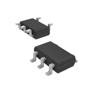 MAX8877EZK28+TGF4 SOT 23 5 แบบบาง, TSOT 23 5 มีสินค้าในสต็อก ไอซี รีกูเลเตอร์ แบบเส้นตรง 2.8V 150mA TSOT23 5 ระบบจัดการพลังงาน (PMIC) - Product Image 1