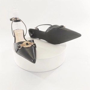 Zapatos de Lujo, Tacones de Verano, Sandalias de Punta Puntiaguda con Tacón de Aguja para Mujer - Product Image 3