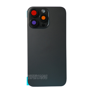<span class=keywords><strong>Cover</strong></span> in vetro per <span class=keywords><strong>iPhone</strong></span> 16P Max 16pro sostituzione alloggiamento posteriore <span class=keywords><strong>con</strong></span> Design Bar - Product Image 5