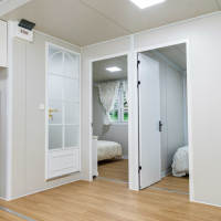 Casa Contenedor Plegable Prefabricada de Alta Calidad y Rápida Instalación, Transpirable, para Sala de Estar, Cocina y Dormitorio